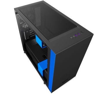 NZXT H400 Zwart/Blauw