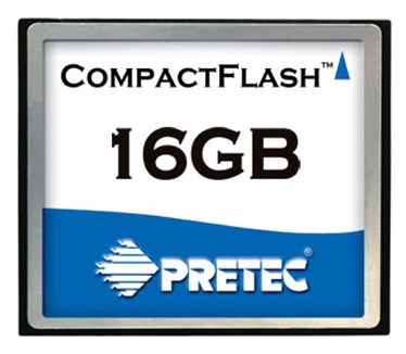 Pretec Compact Flash 16GB Compact Flash Card  120X