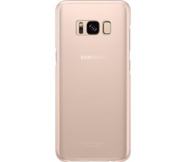 Samsung Galaxy S8 Clear Cover Roze