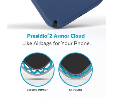 Speck Presidio2 Pro Apple iPhone 14 Pro Coastal Blue - with Microban