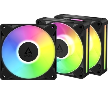 ARCTIC BioniX P14 A-RGB, 3-pack, Zwart, 140mm