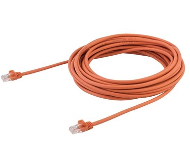 Startech.com Cat5e Ethernet netwerkkabel met snagless RJ45 connectors UTP kabel 10m oranje