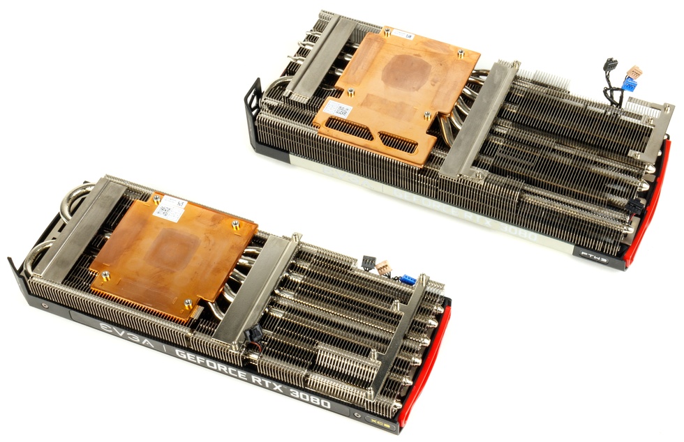 EVGA RTX 3080 FTW3 en XC3 koeler