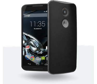 Motorola Moto X (2014) Zwartleer