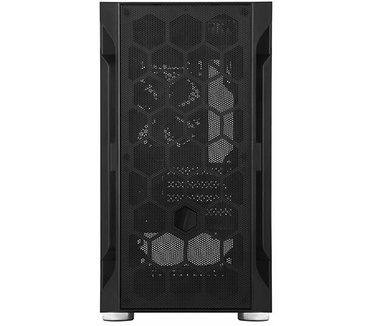 Silverstone FARA H1M, Closed, Zwart
