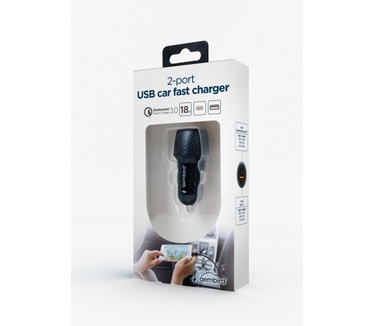 Gembird TA-U2QC3-CAR-02