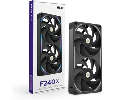 NZXT Performance RGB fan F240X Zwart, 240mm