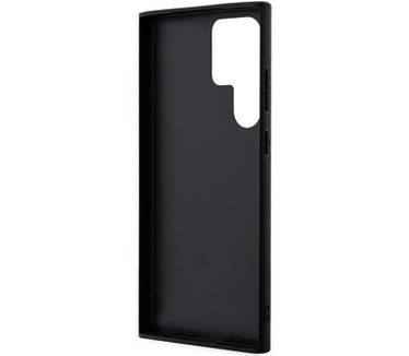 Ferrari Hot Stamp Lines Back Case Samsung Galaxy S23 Ultra Zwart Zwart