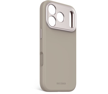 Decoded Silicone Backcover Apple iPhone 17 Pro Soft Taupe