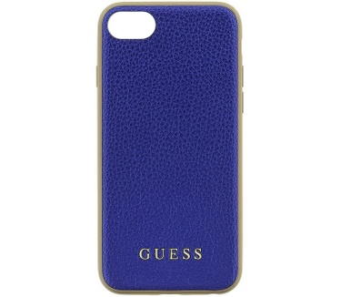 Guess IriDescent HardCase - Apple iPhone 7 (4,7") - Paars / Blauw Paars