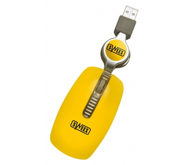 Sweex Notebook Optical Mouse Mellow Yellow