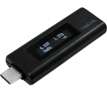 LogiLink PA0155 elektriciteitsmeter Elektronisch Plug-in Zwart