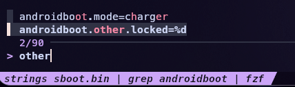 One UI Bootloader