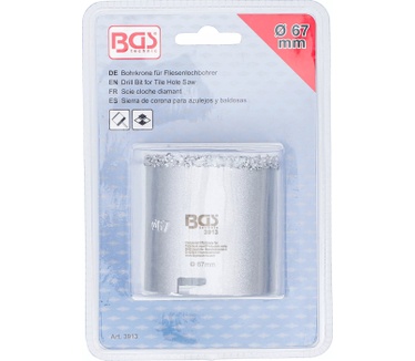 BGS technic Drill Bit for Tile Hole Saw