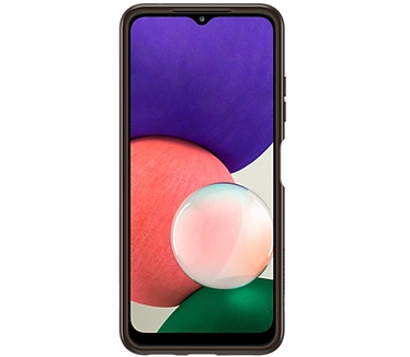 Samsung Galaxy A22 5G Soft Clear TPU Back Cover Zwart