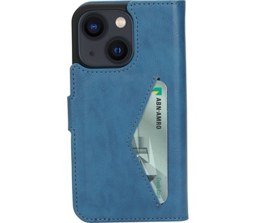 Mobiparts Classic Wallet Case Apple iPhone 13 Steel Blue