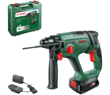 Bosch Universal Hammer -Akku-Bohrhammer 18 V 2.5 Ah Li-Ion inkl. Akku inkl