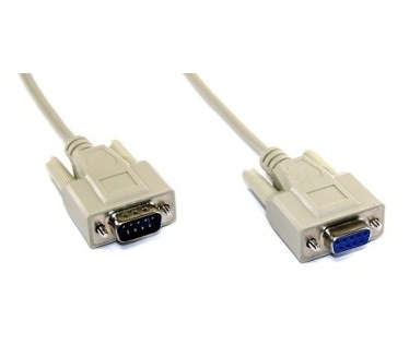 InLine Serial cable DB9 M/F 20m