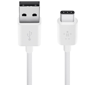 Belkin Mixit USB 2.0 USB-A/USB-C kabel - 300cm Wit