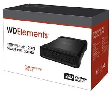 WD Elements Desktop 640GB Zwart