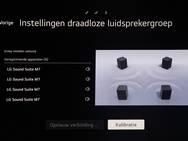 LG Sound Suite - set-up via tv
