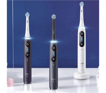 Oral-B iO - 8 - Elektrische Tandenborstels Wit En Zwart, Duopack