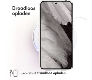 Accezz Clear Backcover Google Pixel 8 Pro - Transparant
