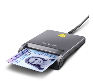 Axagon CRE-SM3T USB Smart card Flat