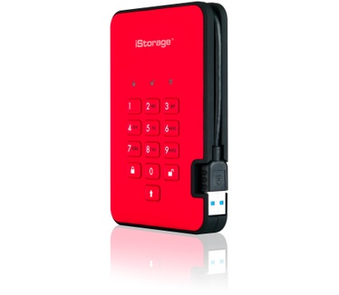 iStorage diskAshur 2 2TB Rood