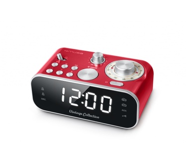 Muse M-18CRD Wekkerradio met groot display in vintage style