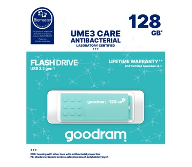 Goodram UME3 Care 128GB Blauw