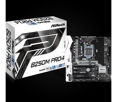 ASRock MB S1151 B250M Pro4 Micro ATX retail