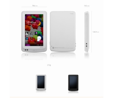 Cowon X7 120 GB - wit