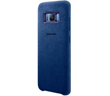 Samsung Galaxy S8 Alcantara Cover (Galaxy S8) Blauw