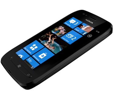 Nokia Lumia 710 Zwart