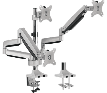 LogiLink Triple alumium monitor desk mount