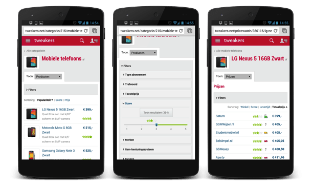 RWD pricewatch