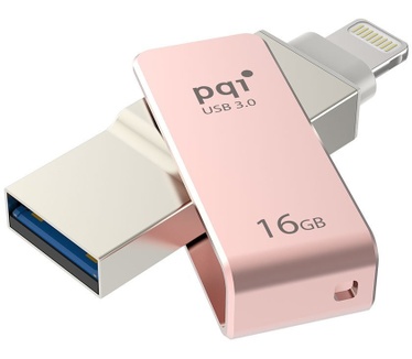 PQI iConnect Mini 16GB Rosé Goud