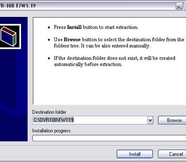 Pioneer DVR-108 1.19 firmware upgrade