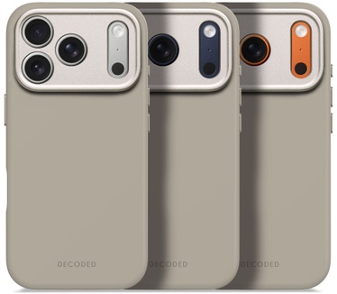 Decoded Silicone Backcover Apple iPhone 17 Pro Soft Taupe