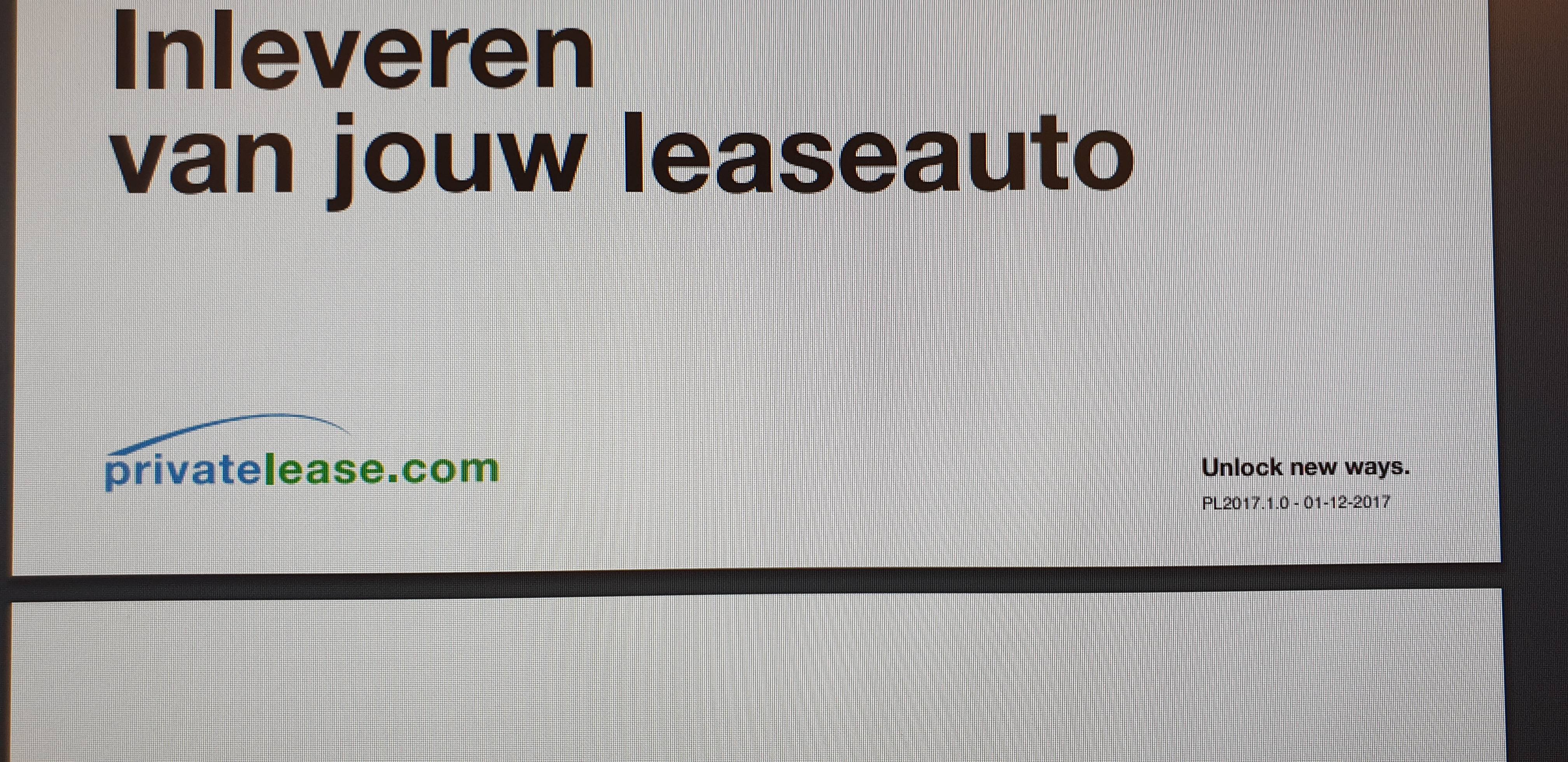 Private Lease - Deel 1 - Mobiliteit - GoT