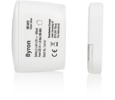 Byron DBY-24721 Draadloze deurbelset
