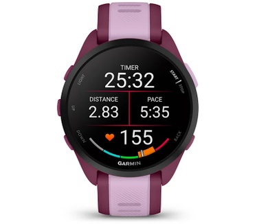 Garmin Forerunner 165 Music Rood (Rood, Roze)