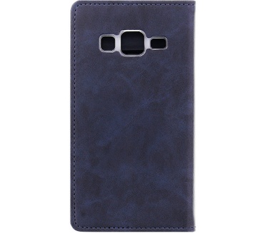 Mercury Blue Moon Wallet Case - Samsung Galaxy Core Prime - Blauw Blauw