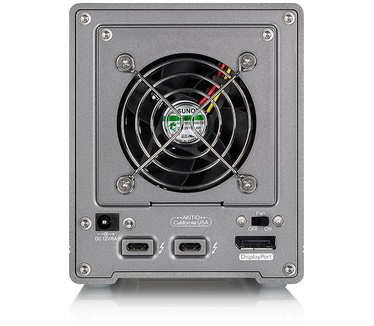 AKiTiO Thunder3 Quad Mini Zilver