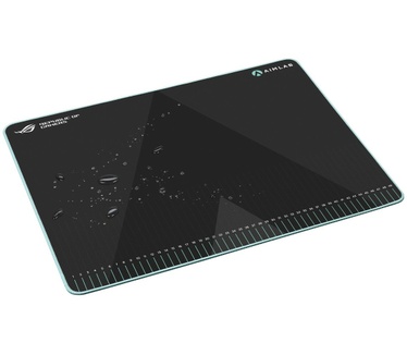 ASUS Hone Ace Aim Lab Edition. Breedte: 420 mm, Diepte: 508 mm. Kleur van het product: Zwart, Oppervlakte kleur: Monochromatisch, Materiaal: Stof, Rubber, Gestikte randen, Anti- slip grondvlak, Game-muismat