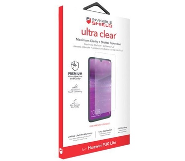 Zagg InvisibleShield Ultra Clear Screenprotector Huawei P30 Lite