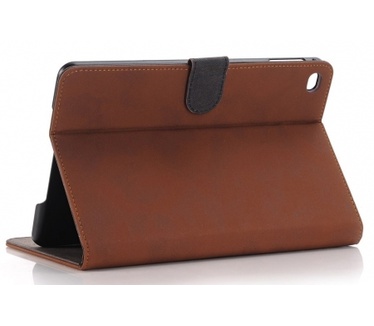 Kees Lederlook Boek Hoes Apple iPad mini 4 - Bruin