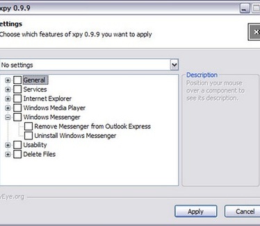 xpy 0.9.9 screenshot (410 pix)