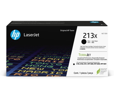 HP 213X originele high-capacity LaserJet-tonercartridge, zwart